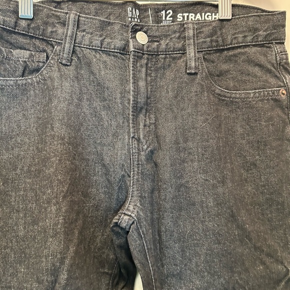 Gap Boys Black Jeans Husky Size 12 Never Worn - Picture 3 of 6